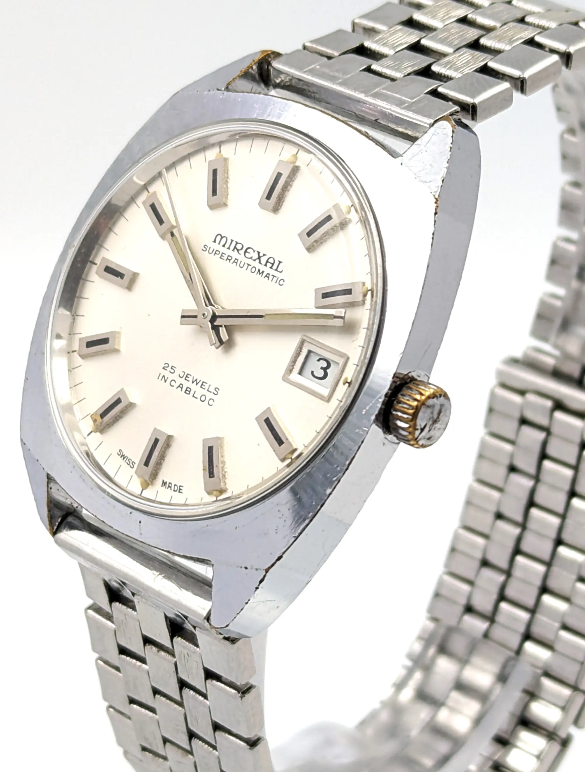 ca. + CHF 350 You will have a new watch, Rechromed